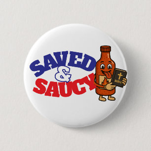 Opgeslagen & Saucy-Button Ronde Button 5,7 Cm