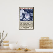 Opgeslagen uit de Titanic 14 mei 1912 Poster (Keuken)