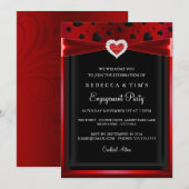 Opgeslagen uitnodiging van de Partij van de Overee (Voorkant / Achterkant)