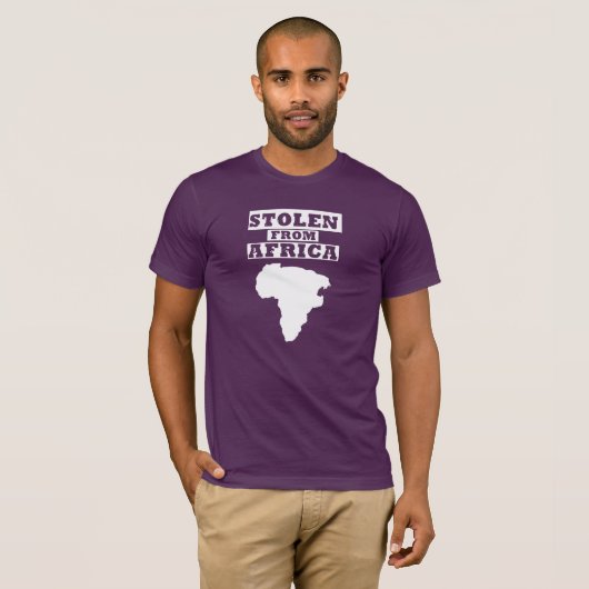 OPGESLAGEN VAN AFRIKA ® T-SHIRT (Voorkant volledig)