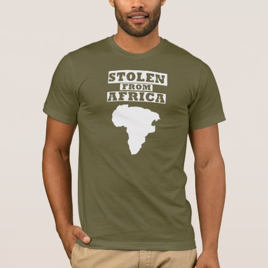 OPGESLAGEN VAN AFRIKA ® T-SHIRT (Voorkant)