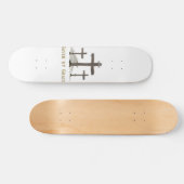 opgeslagen via speciale actie persoonlijk skateboard (Horizontaal)