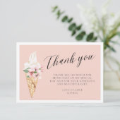 Opgeslagen Vrijgezellenfeest - Hartelijk dank Bedankkaart (Staand voorkant)