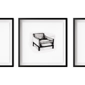 Opgeslagen wapenschetsen poster