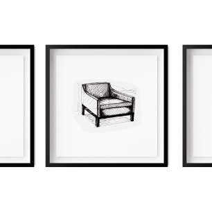 Opgeslagen wapenschetsen poster