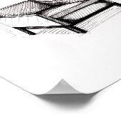 Opgeslagen wapenschetsen poster (Hoek)