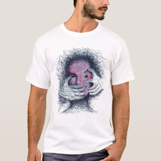 Opgesloten Emoties – Surrealistische Abstracte Kun T-shirt