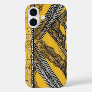 Opgesloten in mosterd AI-kunst iPhone 16 Hoesje