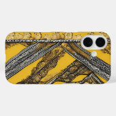 Opgesloten in mosterd AI-kunst Case-Mate iPhone Case (Achterkant (horizontaal))