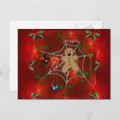 Opgesloten Peperkoek Feestdagenkaart (Voorkant / Achterkant)