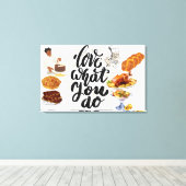 Opgespannen canvas afdruk (Insitu (Houten vloer))