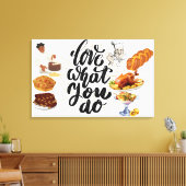 Opgespannen canvas afdruk (Insitu (Woonkamer))