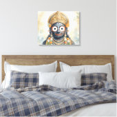 Opgespannen Canvas Print (Insitu (Slaapkamer))