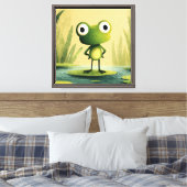 Opgespannen Canvas Print (Insitu (Slaapkamer))