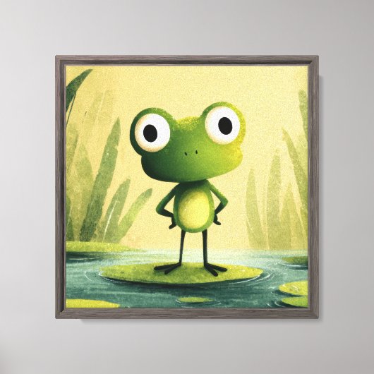Opgespannen Canvas Print (Voorkant)