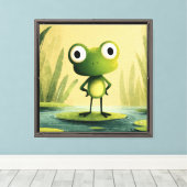 Opgespannen Canvas Print (Insitu (Houten vloer))