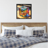 Opgespannen Canvas Print (Insitu (Slaapkamer))