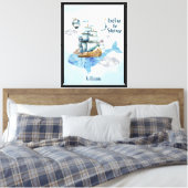 Opgespannen Canvas Print (Insitu (Slaapkamer))