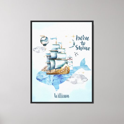 Opgespannen Canvas Print (Voorkant)