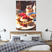 Opgespannen Canvas Print (Insitu (Slaapkamer))