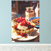 Opgespannen Canvas Print (Insitu (Houten vloer))