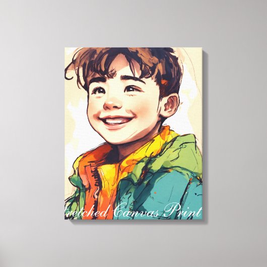 Opgespannen Canvas Print (Voorkant)