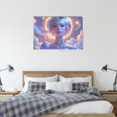 Opgespannen Canvas Print (Insitu (Slaapkamer))