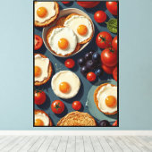 Opgespannen Canvas Print (Insitu (Houten vloer))