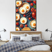 Opgespannen Canvas Print (Insitu (Slaapkamer))
