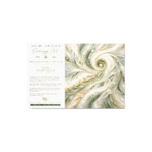 Opgespannen Canvas Print Januari — White Sage Ener