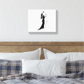 Opgespannen Canvas Print - Trouwen (Insitu (Slaapkamer))