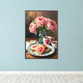 Opgespannen canvasprint canvas afdruk (Insitu (Houten vloer))