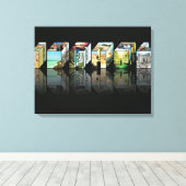 Opgespannen canvasprint canvas afdruk (Insitu (Houten vloer))