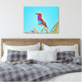 Opgespannen canvasprint canvas afdruk (Insitu (Slaapkamer))