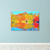 Opgespannen canvasprint canvas afdruk (Insitu (Houten vloer))