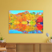 Opgespannen canvasprint canvas afdruk (Insitu (Woonkamer))