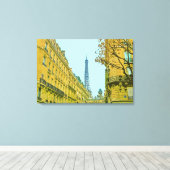 Opgespannen canvasprint canvas afdruk (Insitu (Houten vloer))