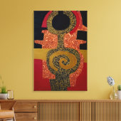 Opgespannen canvasprint canvas afdruk (Insitu (Woonkamer))