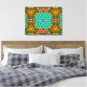 Opgespannen canvasprint canvas afdruk (Insitu (Slaapkamer))