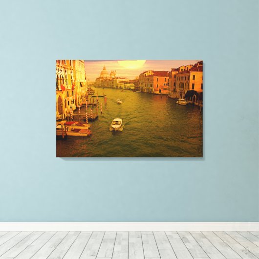 Opgespannen canvasprint canvas afdruk (Insitu (Houten vloer))