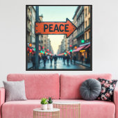 Opgespannen canvasprint canvas afdruk (Insitu (Woonkamer))