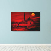 Opgespannen canvasprint canvas afdruk (Insitu (Houten vloer))