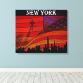 Opgespannen canvasprint canvas afdruk (Insitu (Houten vloer))