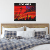 Opgespannen canvasprint canvas afdruk (Insitu (Slaapkamer))