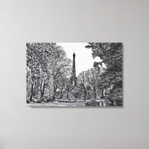 Opgespannen canvasprint