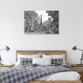 Opgespannen canvasprint canvas afdruk (Insitu (Slaapkamer))