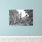Opgespannen canvasprint canvas afdruk (Insitu (Houten vloer))