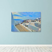 Opgespannen canvasprint canvas afdruk (Insitu (Houten vloer))