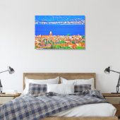 Opgespannen canvasprint canvas afdruk (Insitu (Slaapkamer))