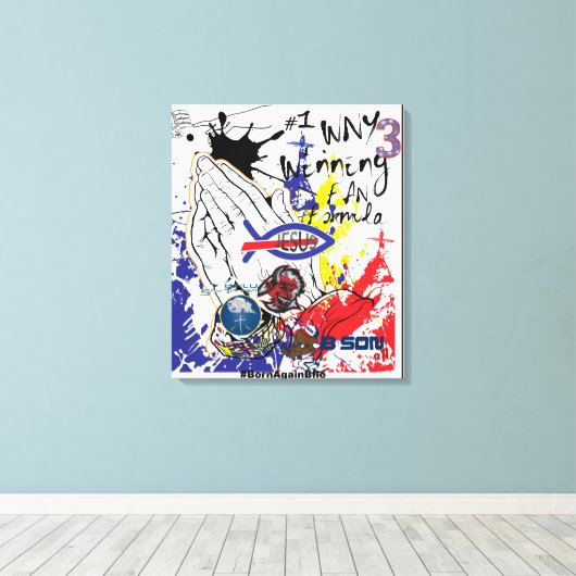 Opgespannen canvasprint canvas afdruk (Insitu (Houten vloer))